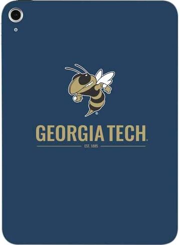 غلاف جهاز لوحي من Skinit متوافق مع iPad 11th Gen (2025) - تصميم GT Blue مرخص رسميًا من معهد جورجيا للتكنولوجيا in Saudi Arabia