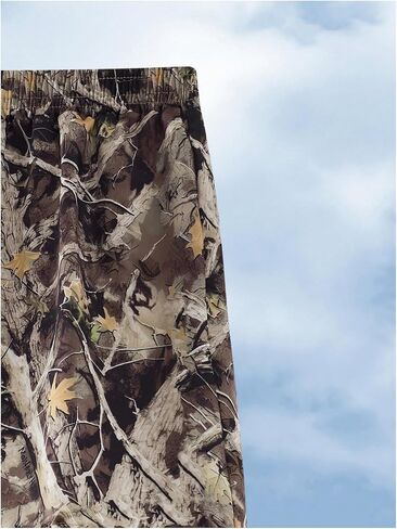 Boy's Camo Athletic Shorts with Liner Quick Dry Gym Running Workout Shorts in Saudi Arabia