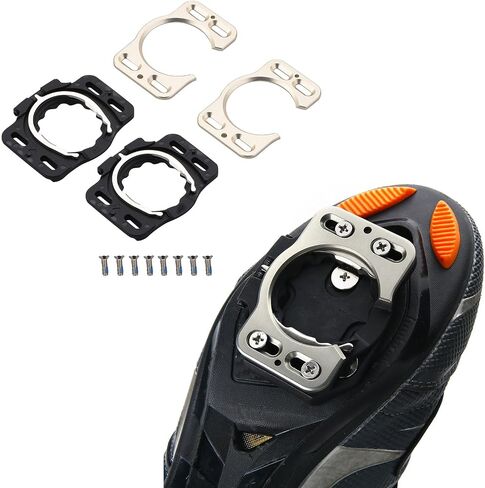 DAGIJIRD 1 Pair Bike Cleats Bicycle Pedal Cover, Quick Release Pedal Clip Bicycle Shoe Cleats Adapter for Speedplay Zero in Saudi Arabia
