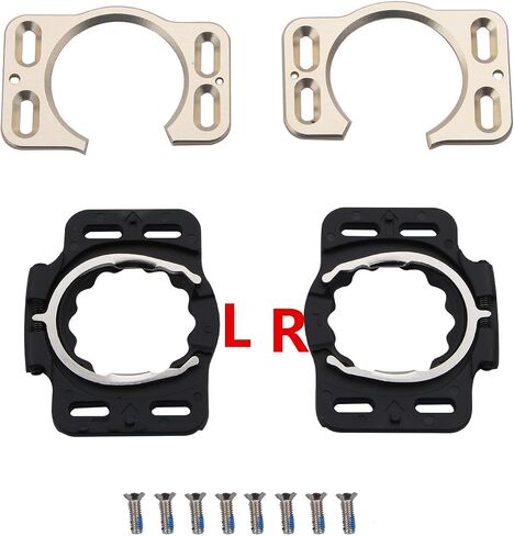 DAGIJIRD 1 Pair Bike Cleats Bicycle Pedal Cover, Quick Release Pedal Clip Bicycle Shoe Cleats Adapter for Speedplay Zero in Saudi Arabia
