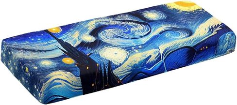 Keyboard Cover,Keyboard Dust Cover,Piano Accessories,Starry Night Piano Keyboard Cover,Starry Night Print Large in Saudi Arabia