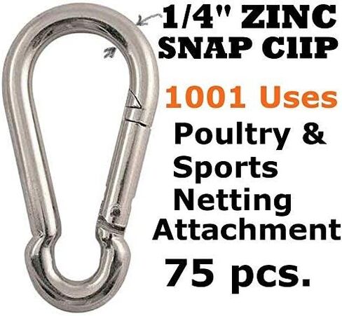 Jones Sports X-Heavy Duty Indoor/Outdoor Cable Kit for Baseball Softball Batting Cage Net with 1/2" turnbuckles, 1/4" Cable Clamps, and zinc snap Clips in Saudi Arabia