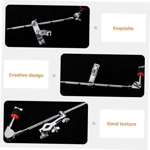 VANZACK Adjustable Drum Extension Arm Clamp Set Boom Cymbal Arm with Clamp for Drum Set for Percussion Instruments in Saudi Arabia