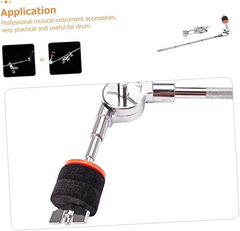 VANZACK Adjustable Drum Extension Arm Clamp Set Boom Cymbal Arm with Clamp for Drum Set for Percussion Instruments in Saudi Arabia