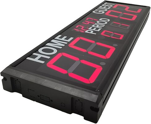 LED Electronic Basketball Scoreboard with Remote Control, 10-Level Brightness, 200ft Visibility – Perfect for Basketball, Volleyball, Football, and Ping Pong Games in Saudi Arabia
