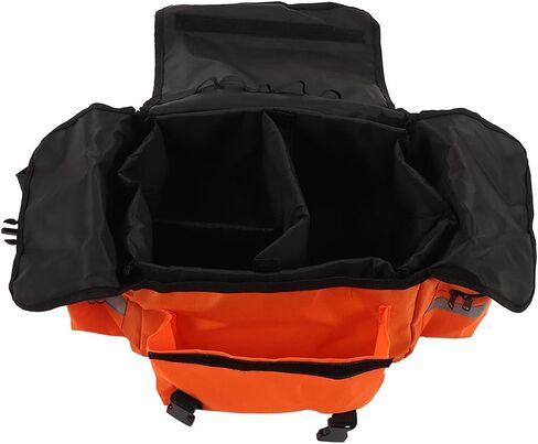 Drfeify Emergency Trauma Bag, 17 x 11 x 7 inches, Orange First Responder Medical Kit with Reflective Straps in Saudi Arabia
