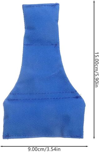 Milisten Football Referee Bean Bag 2pcs Football Referee Accessories Referee Throw Down Single Sided Long Oxford Neck Bean Bag Officials Choice for Football Games Party Accessory Blue in Saudi Arabia