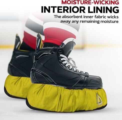 Ice Skate Blade Soakers - Senior, Junior, and Youth Skate Guards - Covers and Protects Skate Blades in Saudi Arabia