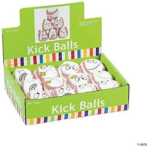 Fun Express Vinyl Baseball Kick Balls in Saudi Arabia