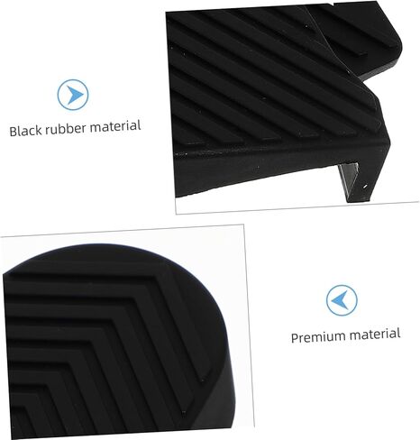 أغطية مرابط الدراجة لأحذية ركوب الدراجات على الطرق، واقيات مرابط الدواسات المطاطية، زوج واحد لتعزيز القبضة والمتانة in Kuwait