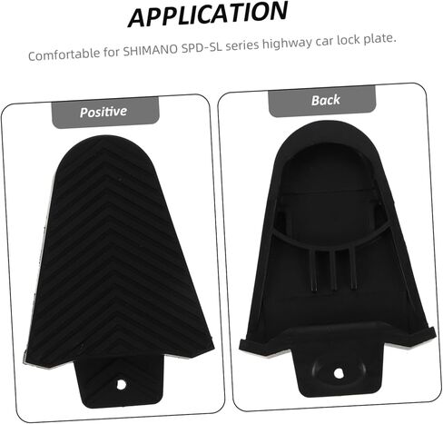 أغطية مرابط الدراجة لأحذية ركوب الدراجات على الطرق، واقيات مرابط الدواسات المطاطية، زوج واحد لتعزيز القبضة والمتانة in Kuwait