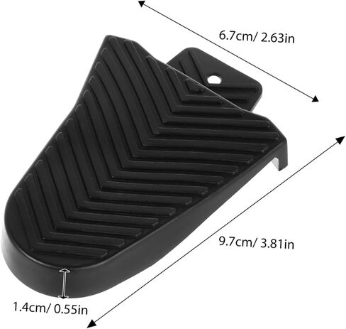 1Pair Bike Cleats Shoe Covers Durable Mountain Bike Pedal Clips Easy to Install Cycling Cleats for Road and Indoor Cycling Lightweight and Portable Cleat Protectors in Saudi Arabia
