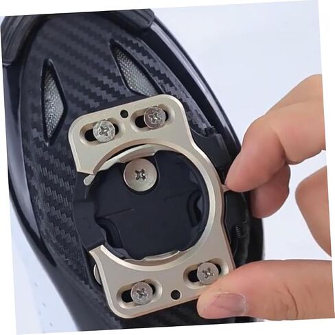 2Pcs Cycling Shoe Cleats Adapter for Road Bikes Quick Release Pedal Covers Durable Cleat Covers for Enhanced Power Transfer Stable Connection for Various Terrains in Saudi Arabia