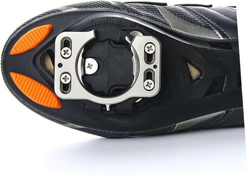 2Pcs Cycling Shoe Cleats Adapter for Road Bikes Quick Release Pedal Covers Durable Cleat Covers for Enhanced Power Transfer Stable Connection for Various Terrains in Saudi Arabia