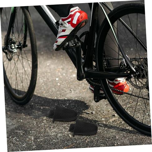 Bicycle Cleats Protective Covers for Road Cycling Shoes 1 Pair Waterproof Pedal Accessories Compatible and Other Brands for Mountain Biking and Indoor Cycling in Saudi Arabia