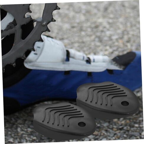 SUPVOX 2Pcs Bike Cleat Cover Durable Cycling Pedal Protectors for Road and Mountain Bikes Lightweight Design Compatible with Various Cleats in Saudi Arabia