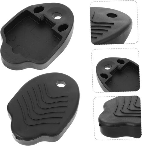 SUPVOX 2Pcs Bike Cleat Cover Durable Cycling Pedal Protectors for Road and Mountain Bikes Lightweight Design Compatible with Various Cleats in Saudi Arabia