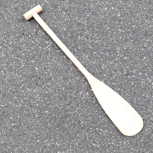 Wood Canoe Paddle Ergonomic Grip Canoeing Comfortable, DIY, Portable, Kayaking Water Sports Lightweight Boat Paddle Boat Oar in Kuwait