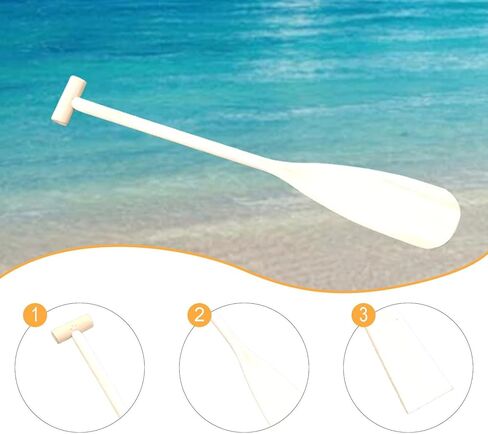 Yiju Wood Canoe Paddle Boat Paddle Lightweight, Comfortable, Kayak Boating Outdoor Water Sports Portable DIY Convenient Boat Oar in Kuwait