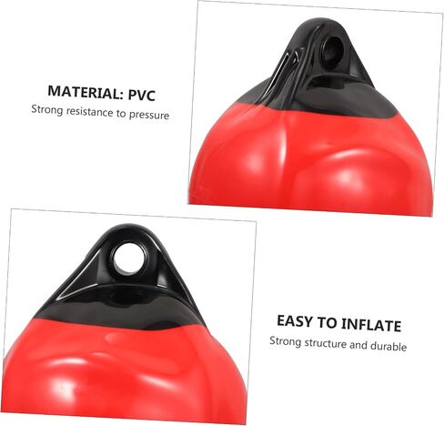 Inflatable Yacht Collision Prevention Buoy Professional Anti-Collision Tool Sturdy PVC Material 2-Pack for Safe Docking and Mooring in Saudi Arabia