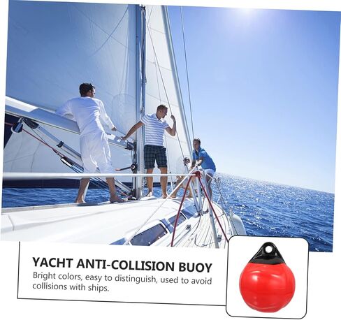 Inflatable Yacht Collision Prevention Buoy Professional Anti-Collision Tool Sturdy PVC Material 2-Pack for Safe Docking and Mooring in Saudi Arabia