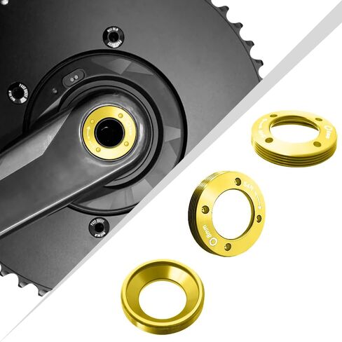Bicycle Crank Arm Cap Kit Dub Crank Cover Bolt for SRAM NX/GX/Force/XX1/AXS | 7075 Aluminum & Titanium Alloy | Anti-Detachment Design | 7 Colors in Saudi Arabia