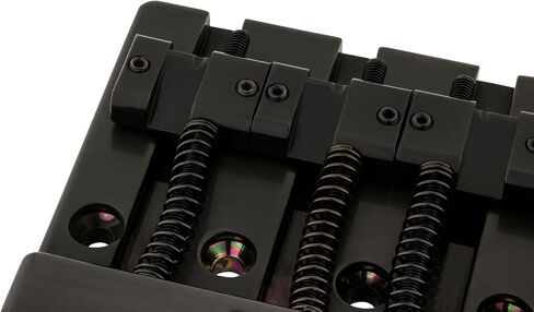 Fender HiMass 4-String Bass Bridge Assembly With Brass Saddles, Black in Saudi Arabia