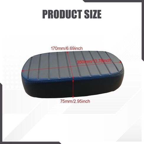 Colaxi Bicycle Manned Cushion,Rear Bike Seat Cushion Reusable Lightweight Back Seat Saddle for Travel Weekends,Biking,Riding,Outdoor in Saudi Arabia