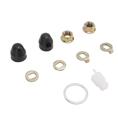 Electric Bike Hub Motor M14 Nut and Washer Kit with 14mm Shaft Screw Cap Washer Fit for Electric Bikes Scooters Motor(Bicycle Hub Motor Nuts Kit) in Kuwait