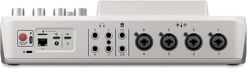Rode RODECaster Pro 2 Audio Production Console with 4x PodMic Podcasting Microphones, PSA1+ Professional Boom Arms, Over-Ear Headphones, 32GB microSD Card, and 4x XLR Cables in Kuwait