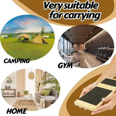 Ankle Foot Balance Board Trainer - Enhancer for Ankle Sprain Recovery Training, Balance and Stability Trainer for Daily Exercise, Wobble Board for Physical Therapy, Balance Training with Storage Bag in Kuwait