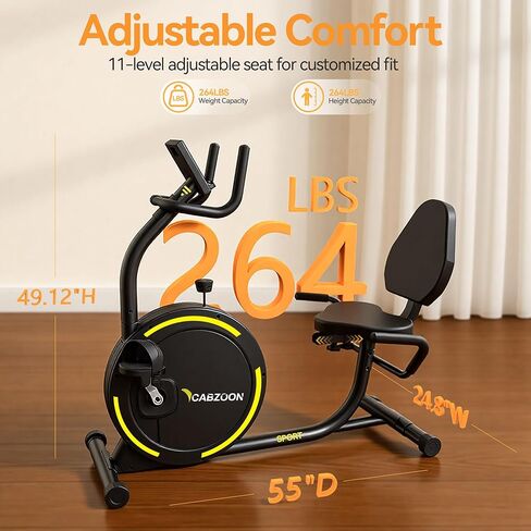 دراجات تمرين راقد للمنزل، دراجة ثابتة شديدة التحمل لكبار السن، دراجة تمارين رياضية، دراجة in Kuwait