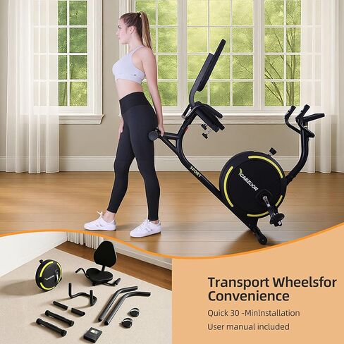 دراجات تمرين راقد للمنزل، دراجة ثابتة شديدة التحمل لكبار السن، دراجة تمارين رياضية، دراجة in Kuwait