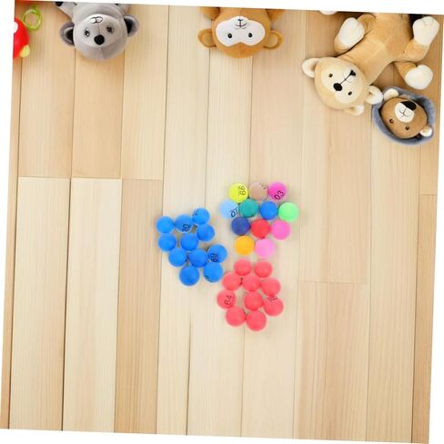 100 قطعة من كرات السحب البلاستيكية المختلطة التعليمية الممتعة من كرات لعبة البنغو لمدارس الحفلات in Kuwait