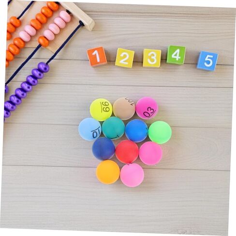 100 قطعة من كرات السحب البلاستيكية المختلطة التعليمية الممتعة من كرات لعبة البنغو لمدارس الحفلات in Kuwait