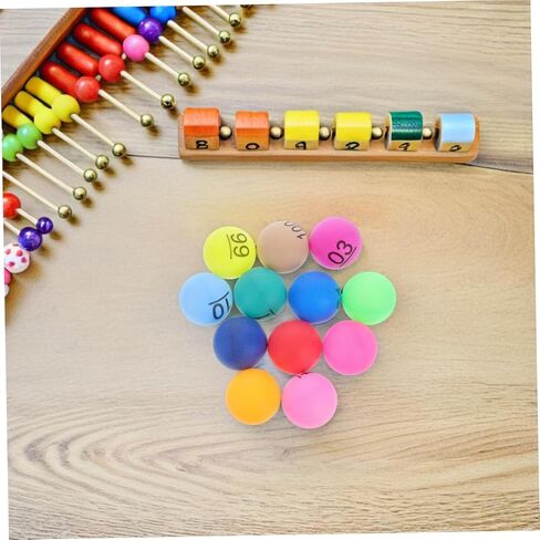 100 قطعة من كرات السحب البلاستيكية المختلطة التعليمية الممتعة من كرات لعبة البنغو لمدارس الحفلات in Kuwait