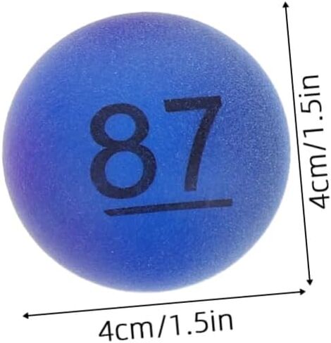100 قطعة من كرات السحب البلاستيكية المختلطة التعليمية الممتعة من كرات لعبة البنغو لمدارس الحفلات in Kuwait