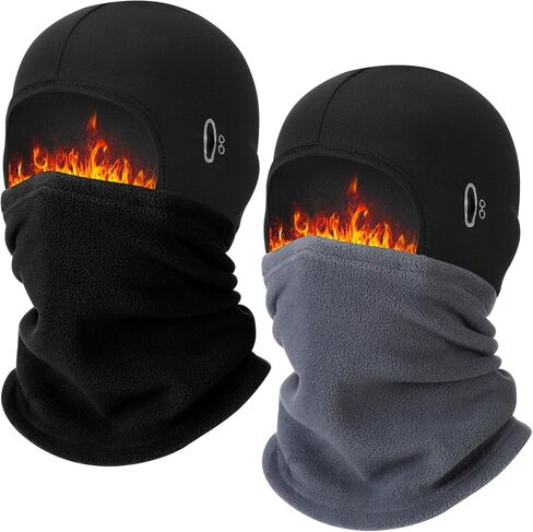 Chicingyou Winter Balaclava Ski Mask for Men Women Helmet Liner Full Face Covering Fleece Thermal Winter Hat for Cold Weather in Saudi Arabia