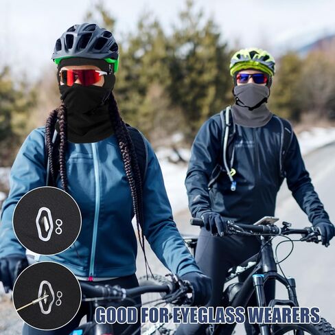 Chicingyou Winter Balaclava Ski Mask for Men Women Helmet Liner Full Face Covering Fleece Thermal Winter Hat for Cold Weather in Saudi Arabia
