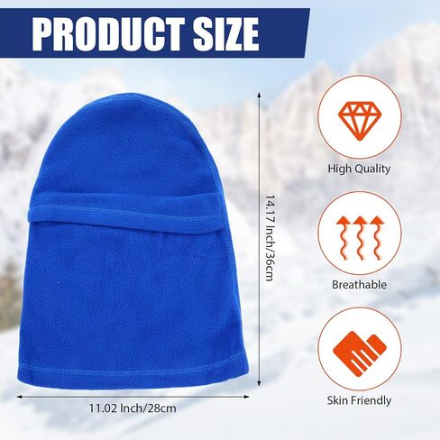 6 Pcs Ski Mask for Men Full Face Cover Winter Warm Fleece Balaclava Windproof Thermal Winter Face Mask Cover in Saudi Arabia