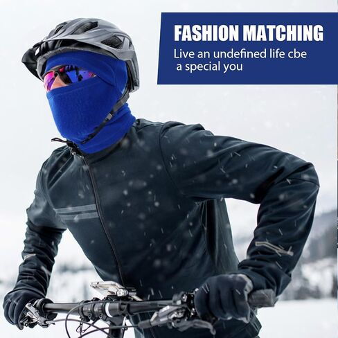 6 Pcs Ski Mask for Men Full Face Cover Winter Warm Fleece Balaclava Windproof Thermal Winter Face Mask Cover in Saudi Arabia