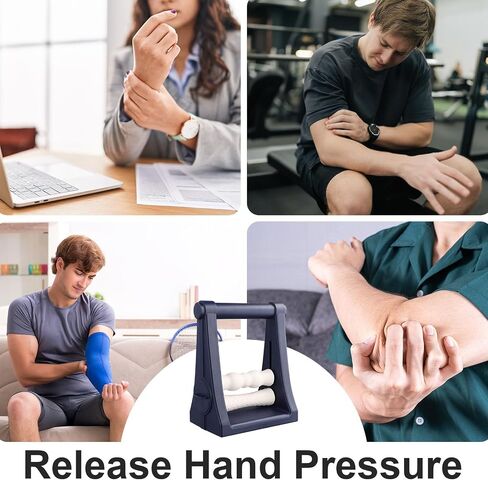 PebblePulse Forearm Massager – Adjustable Pressure Forearm Massager for Tennis Elbow Relief, Self-Massage Roller for Muscle Recovery, Pain Relief, Physical Therapy & Daily Hand Care in Saudi Arabia