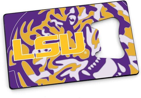 Aminco NCAA LSU Tigers Credit Card Bottle Opener Magnet in Saudi Arabia