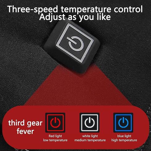 USB Electric Heated Thermal Top for Women Men, Heating Shirts Fleece Lined for Winter Outdoor (No Battery) in Saudi Arabia