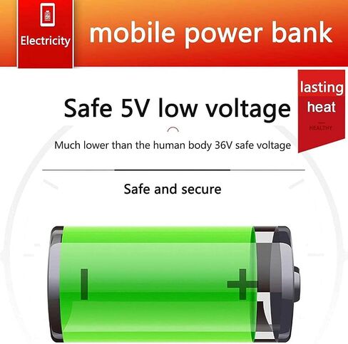 USB Electric Heated Thermal Top for Women Men, Heating Shirts Fleece Lined for Winter Outdoor (No Battery) in Saudi Arabia