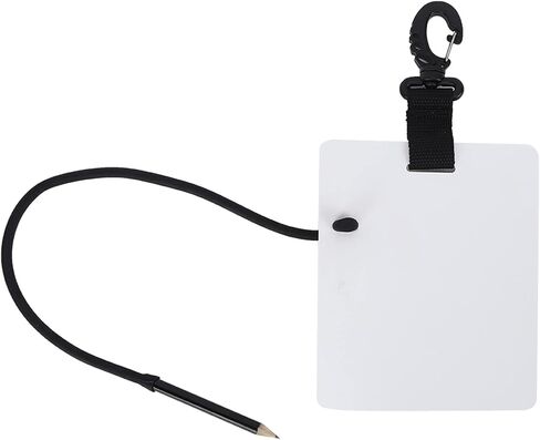 Plastic Underwater Writting Slate Notebook Gear Board with Replaceable Pencil for Divers in Saudi Arabia