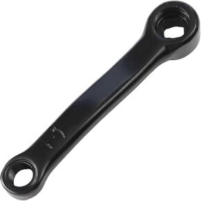 127mm Exercise Bike Crank Iron Square Hole Left or Right Replacement Pedal Arm for Indoor Cycling(left crank) in Saudi Arabia