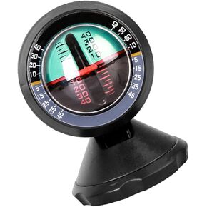 Car Vehicle Inclinometer Slope Level Indicator for Off Road Driving Boating and Outdoor Activities Lightweight Compact Balance Gauge in Kuwait