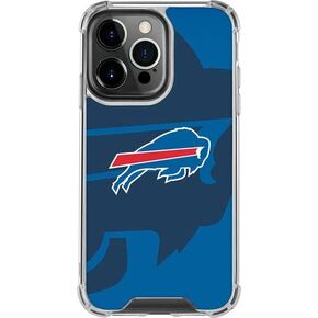 حافظة هاتف Skinit الشفافة متوافقة مع iPhone 14 Pro - تصميم رؤية مزدوجة مرخص رسميًا من NFL Buffalo Bills in Kuwait