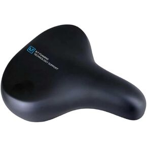 Bike Seat for Men Women, Comfortable Waterproof Bicycle Saddle with Soft Foam Padding, Universal Replacement Bike Saddle for Road Mountain Bike Commuting Black in Saudi Arabia